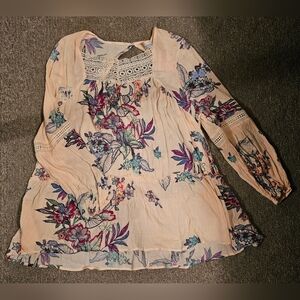 Floral Long Sleeve Top